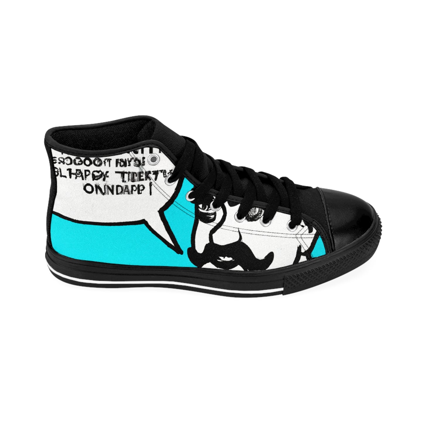 .

Ferndalena the Footwear Maker - Comic Book Hi Tops