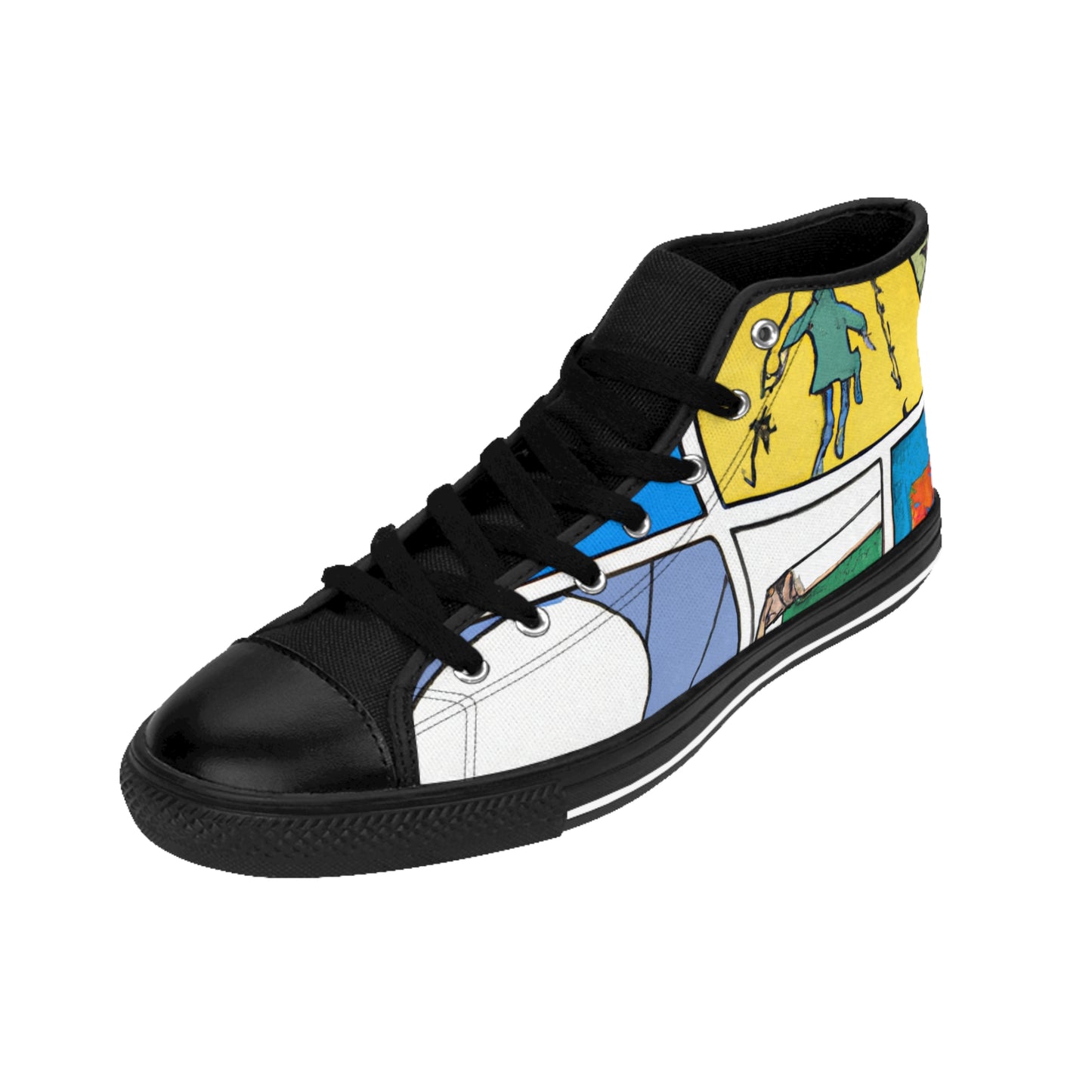 Nariko the Shoemaker - Comic Book Hi Tops