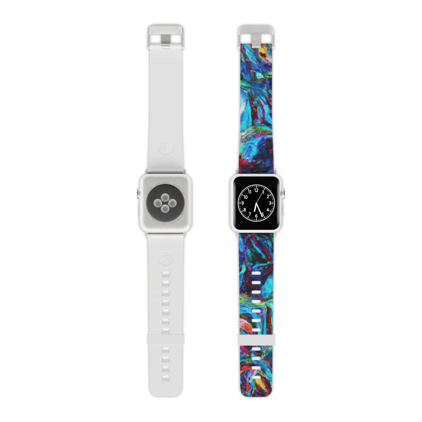 Hettie Chilton - Trippy Hippy Boho Psychedelic Apple Wrist Watch Band