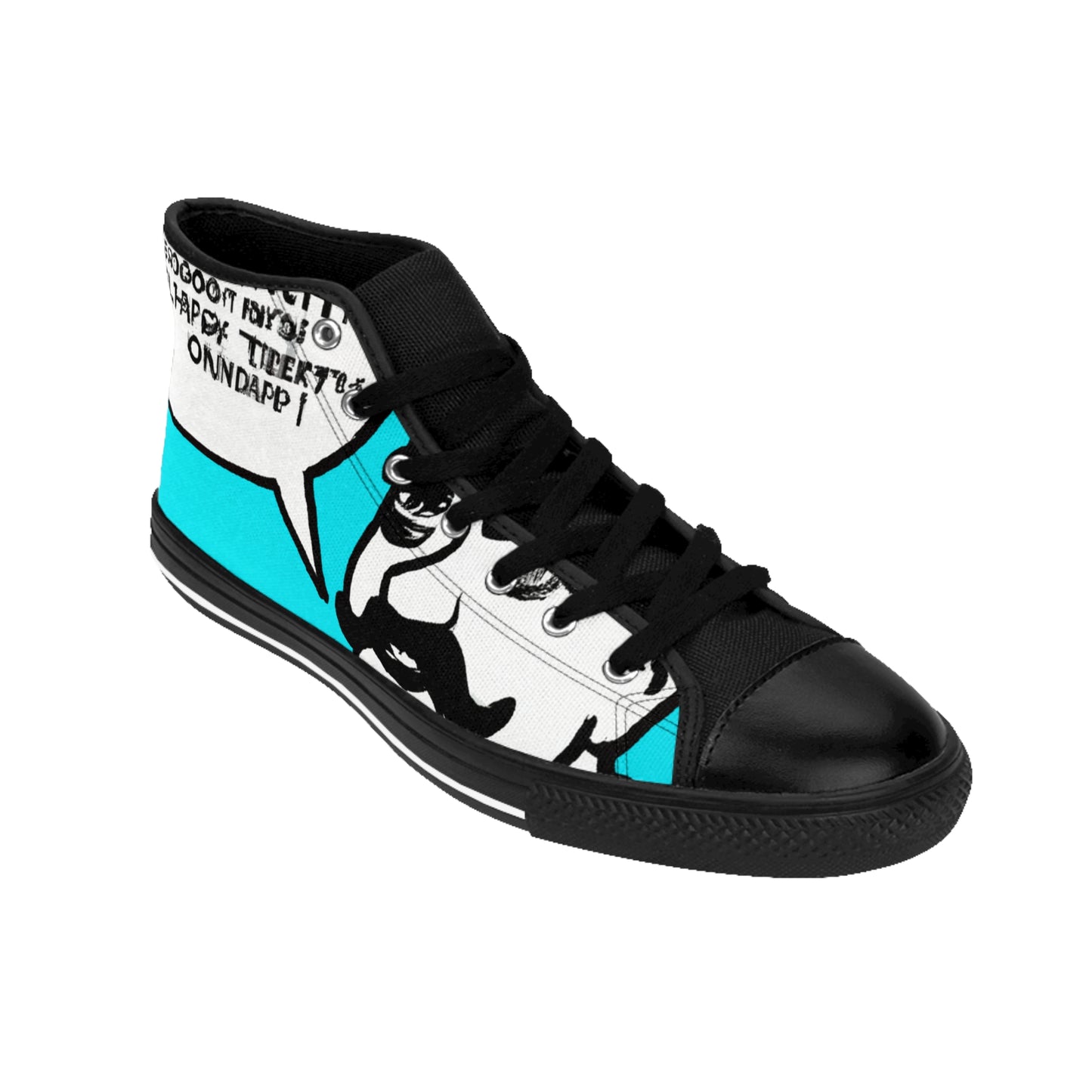 .

Ferndalena the Footwear Maker - Comic Book Hi Tops