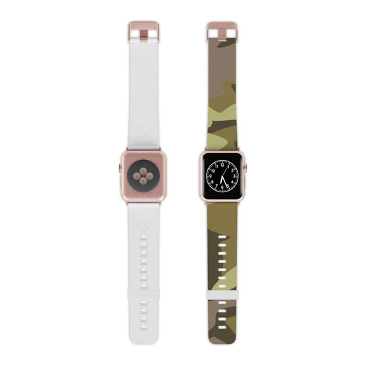 Thomasin Huntfield - Camouflage Apple Wrist Watch Band