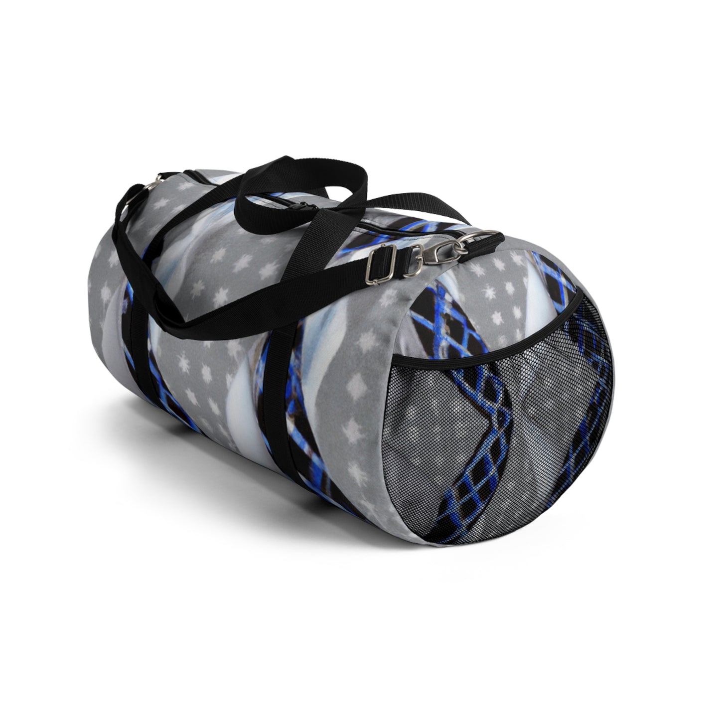 Clara Monetreaux - Geometric Pattern Duffel Travel Gym Luggage Bag