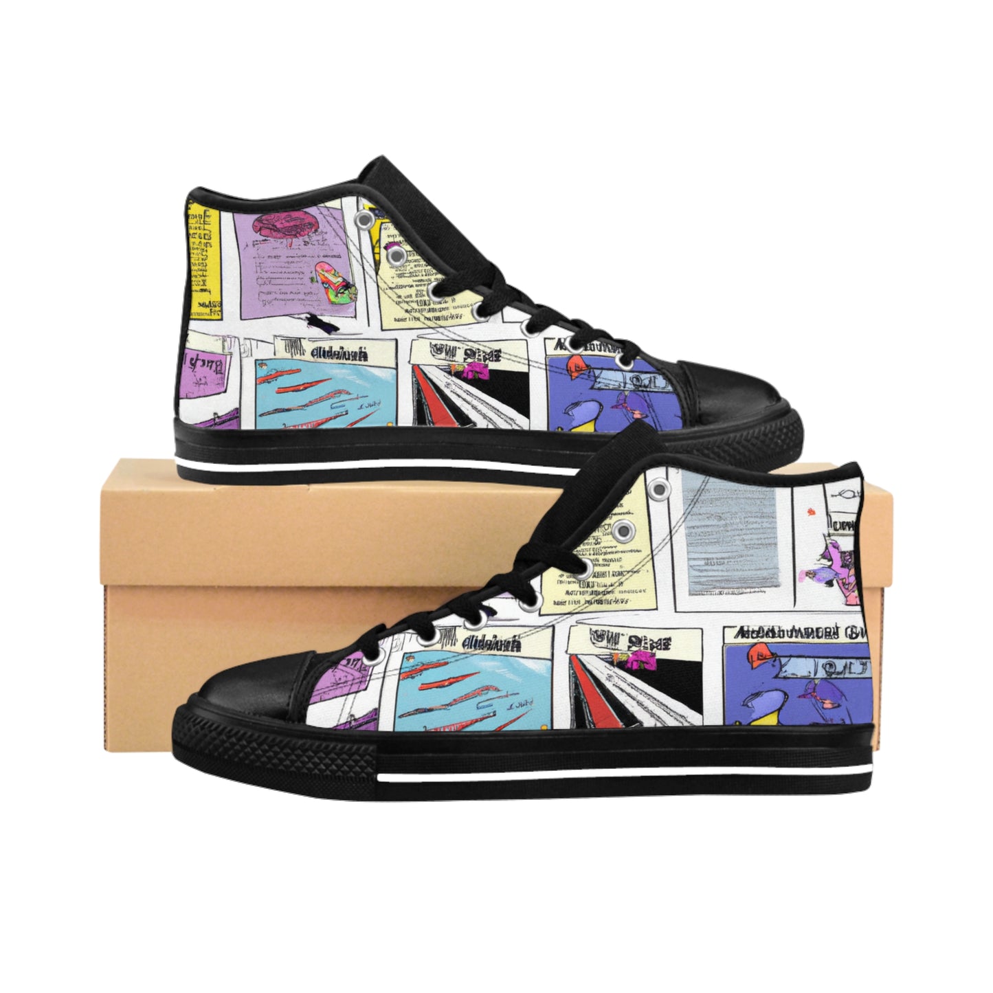 .

Winifred Bootsmith - Comic Book Hi Tops