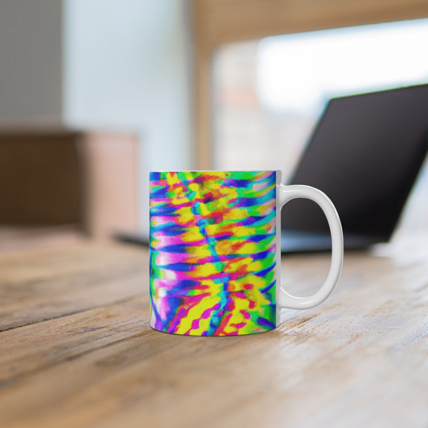 Josie's Coffee Roasters - Psychedelic Coffee Cup Mug 11 Ounce