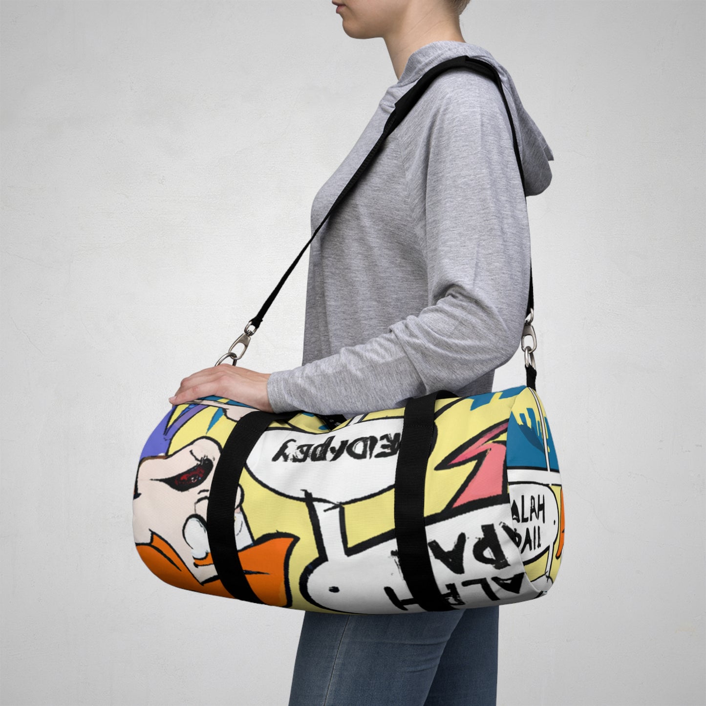 Janet Victoire - Comic Book Duffel Bag