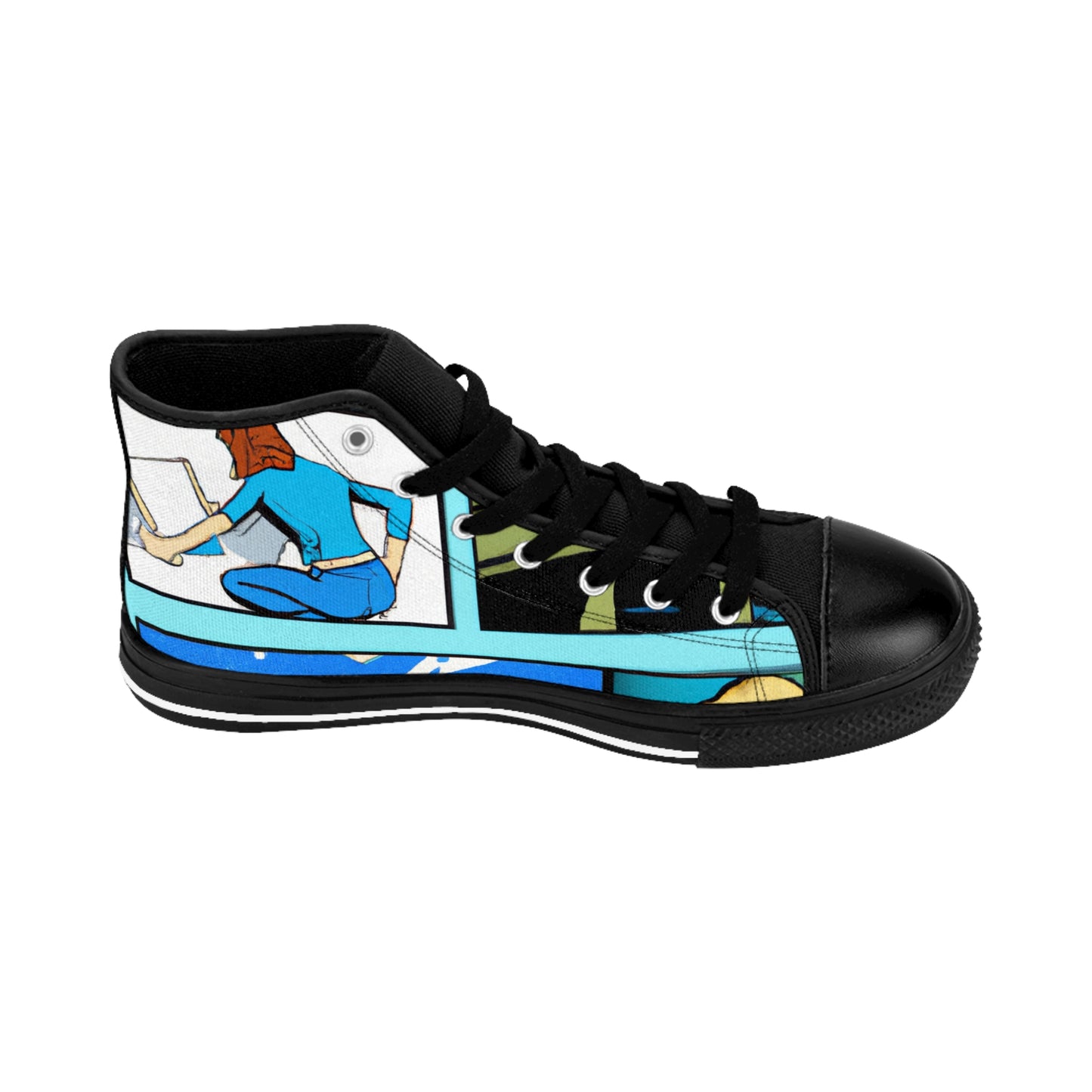 .

Indrek the Shoemaker - Comic Book Hi Tops