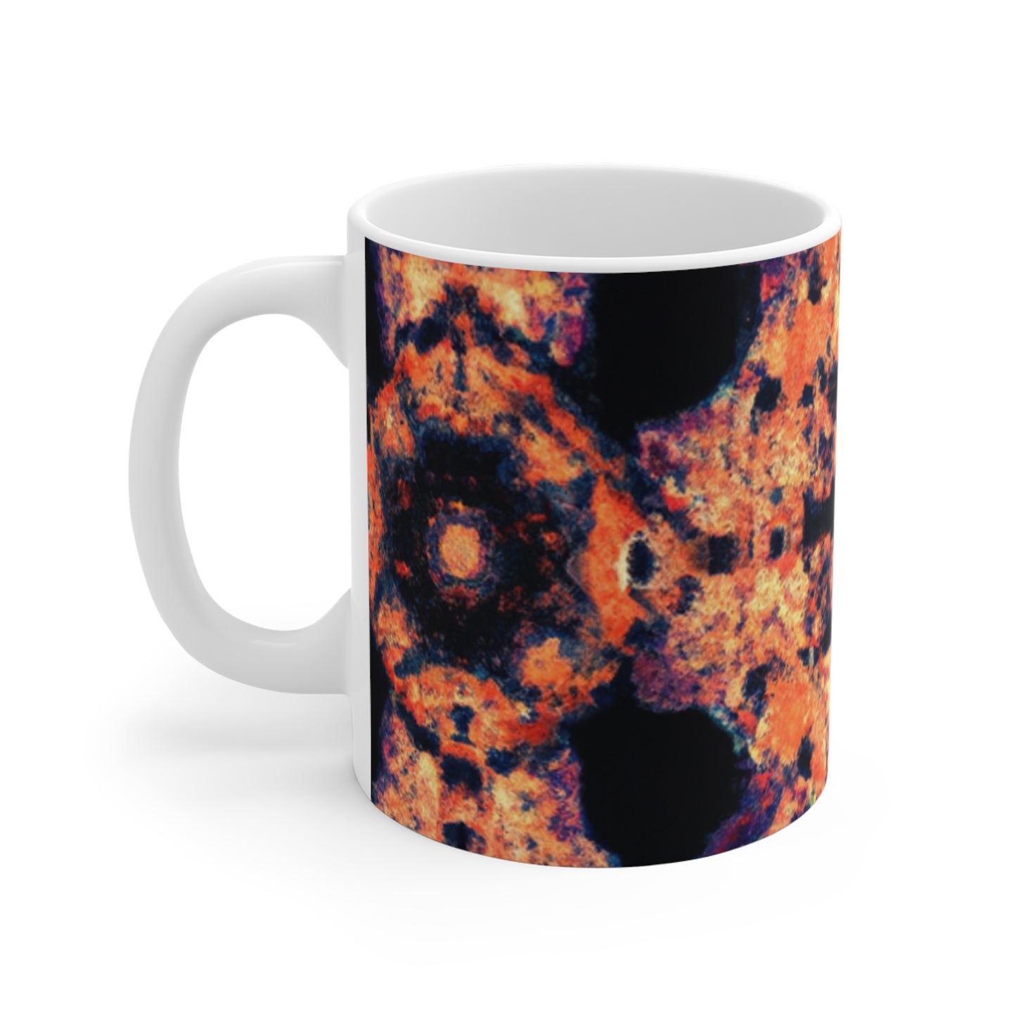 Brewtiful Betty's Brews - Psychedelic Coffee Cup Mug 11 Ounce