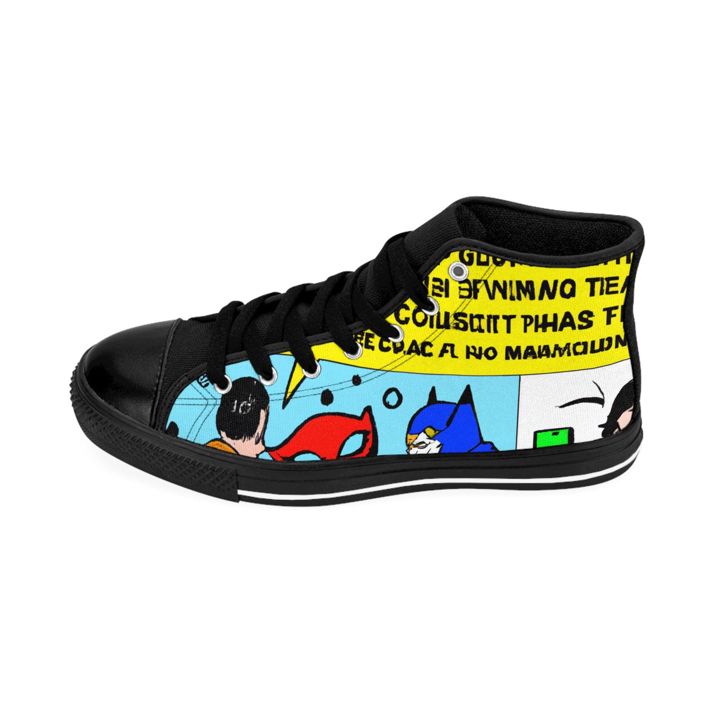 .

Gizellia the Shoe Maker - Comic Book Hi Tops