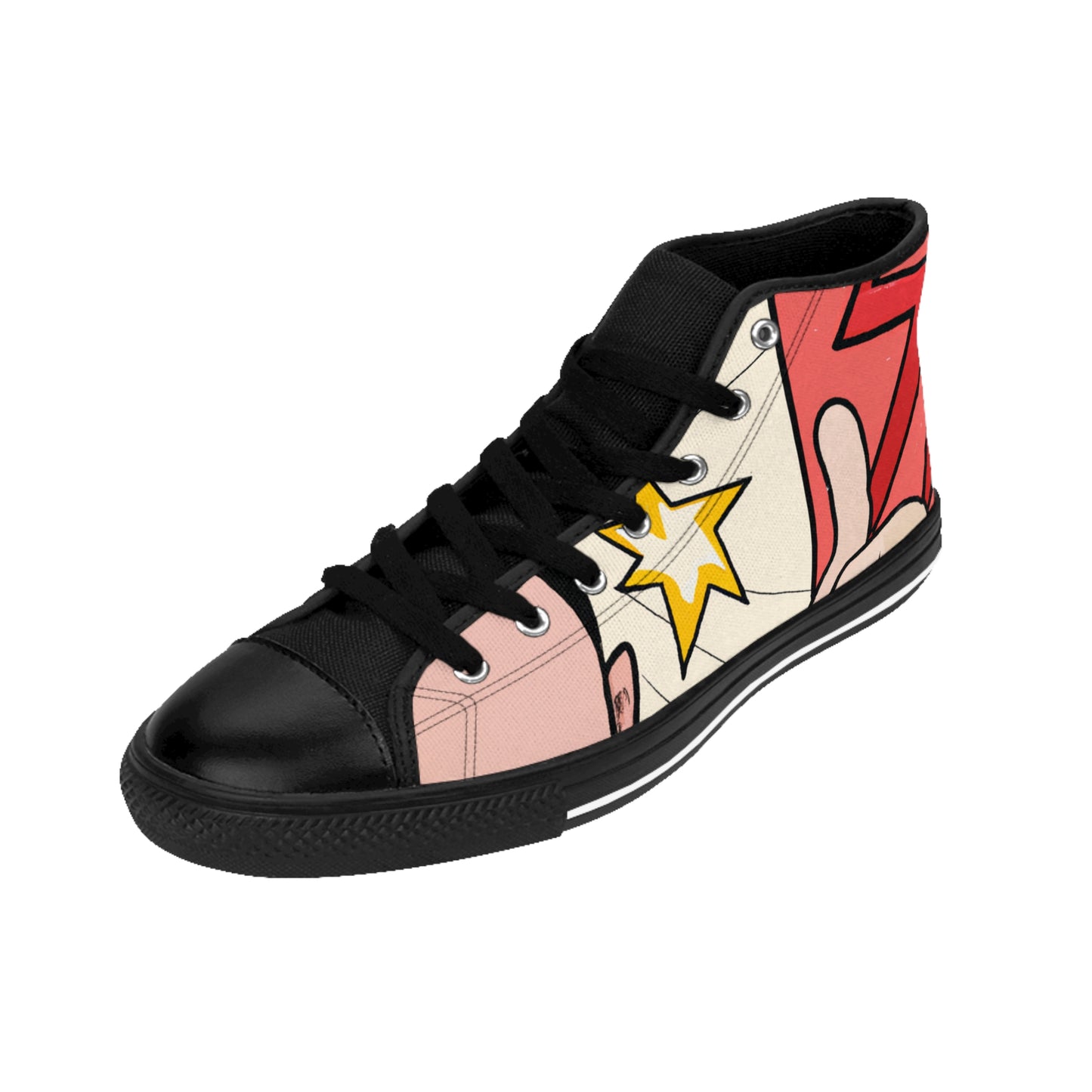 Octavianus Tiberius Shoesmith - Comic Book Hi Tops