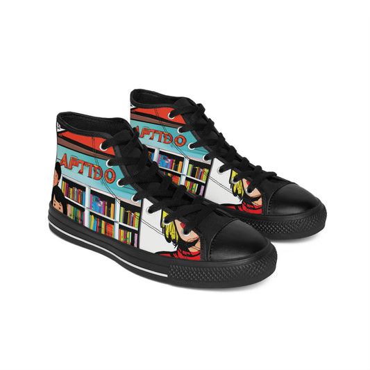 Sir Paulina of the West, Shoe Designer Extraordinaire. - Comic Book Hi Tops