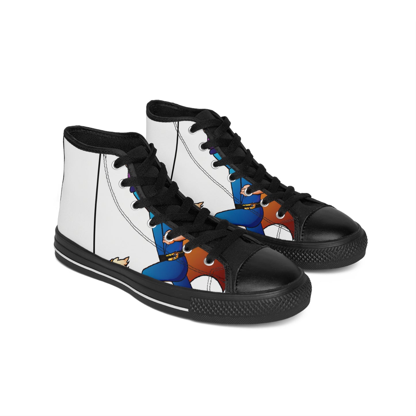 Hildegomar the Shoemaker - Comic Book Hi Tops