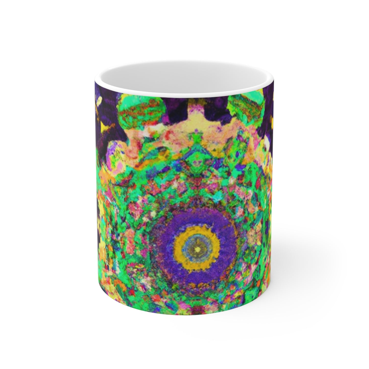 Gloria's Java Hut - Psychedelic Coffee Cup Mug 11 Ounce