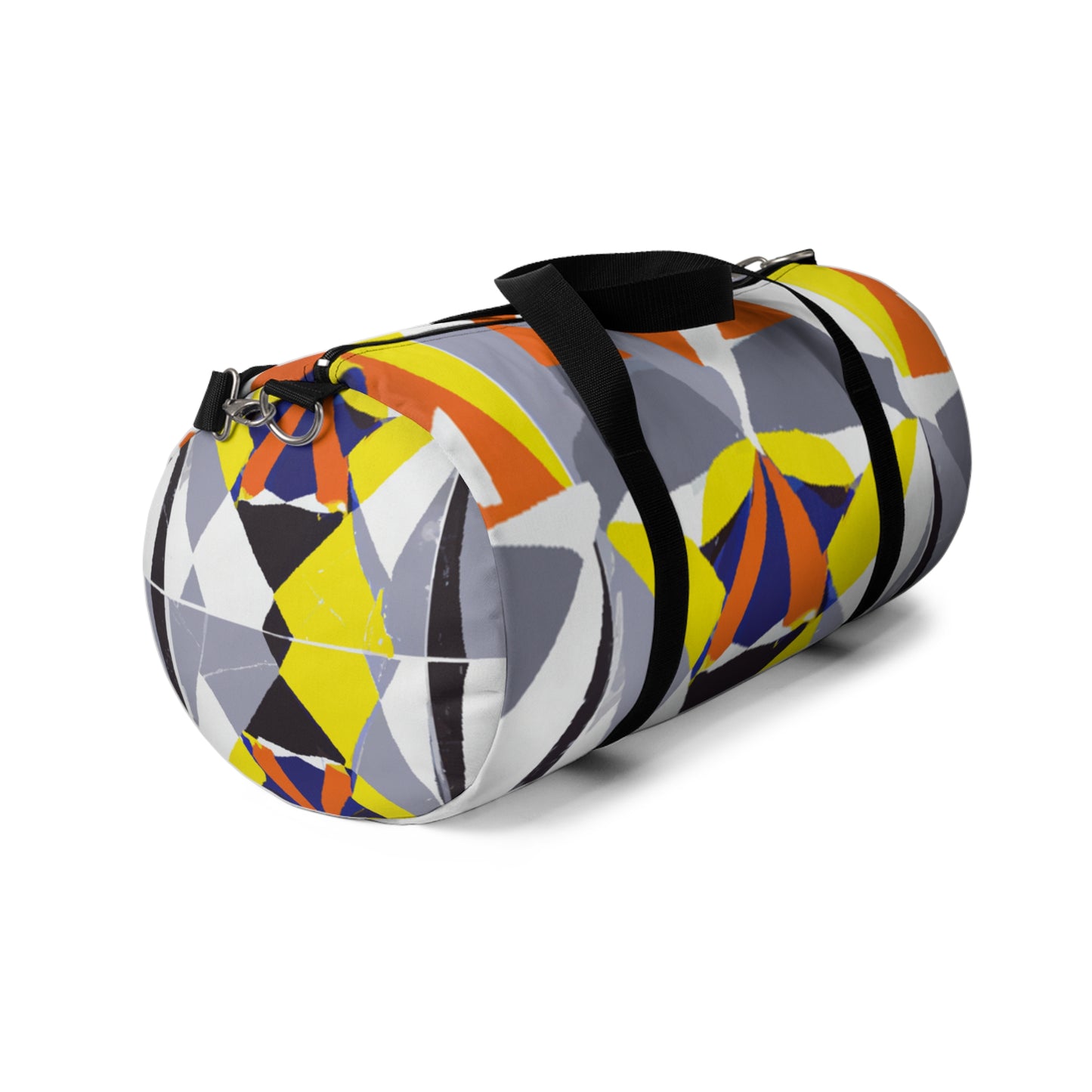 Jane Mathson - Geometric Pattern Duffel Travel Gym Luggage Bag
