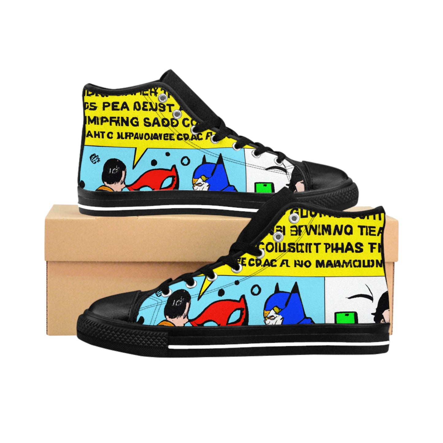 .

Gizellia the Shoe Maker - Comic Book Hi Tops