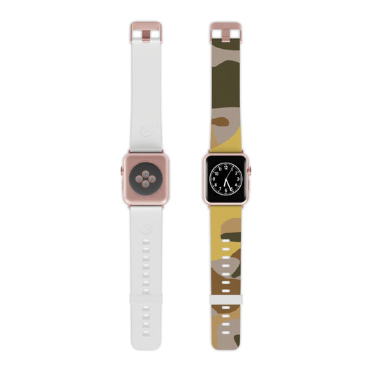 Rupert Barnswallow - Camouflage Apple Wrist Watch Band