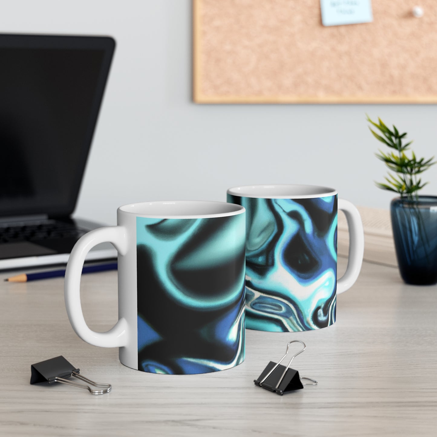 Victor's Café Blend - Psychedelic Coffee Cup Mug 11 Ounce