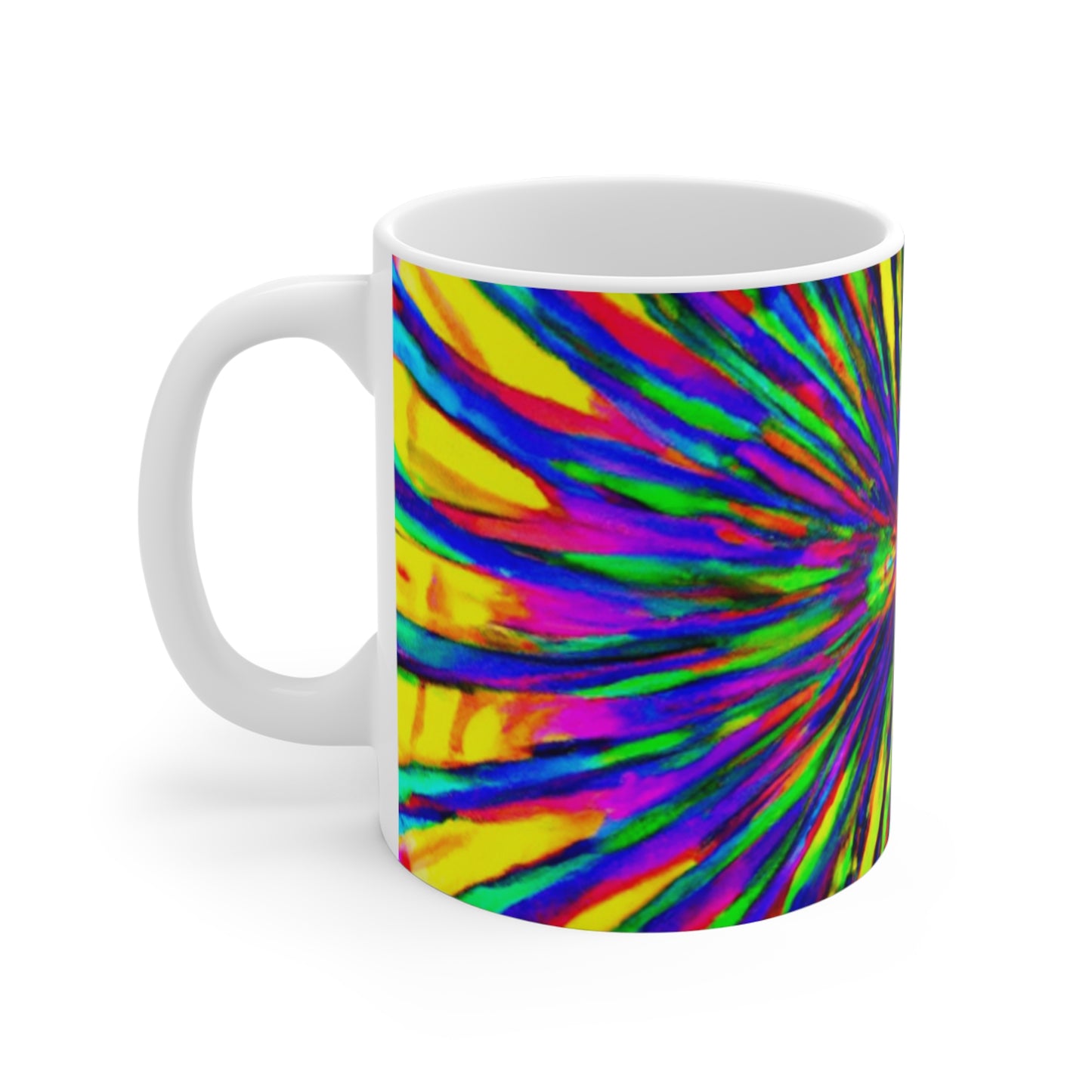 Dulcie's Java - Psychedelic Coffee Cup Mug 11 Ounce