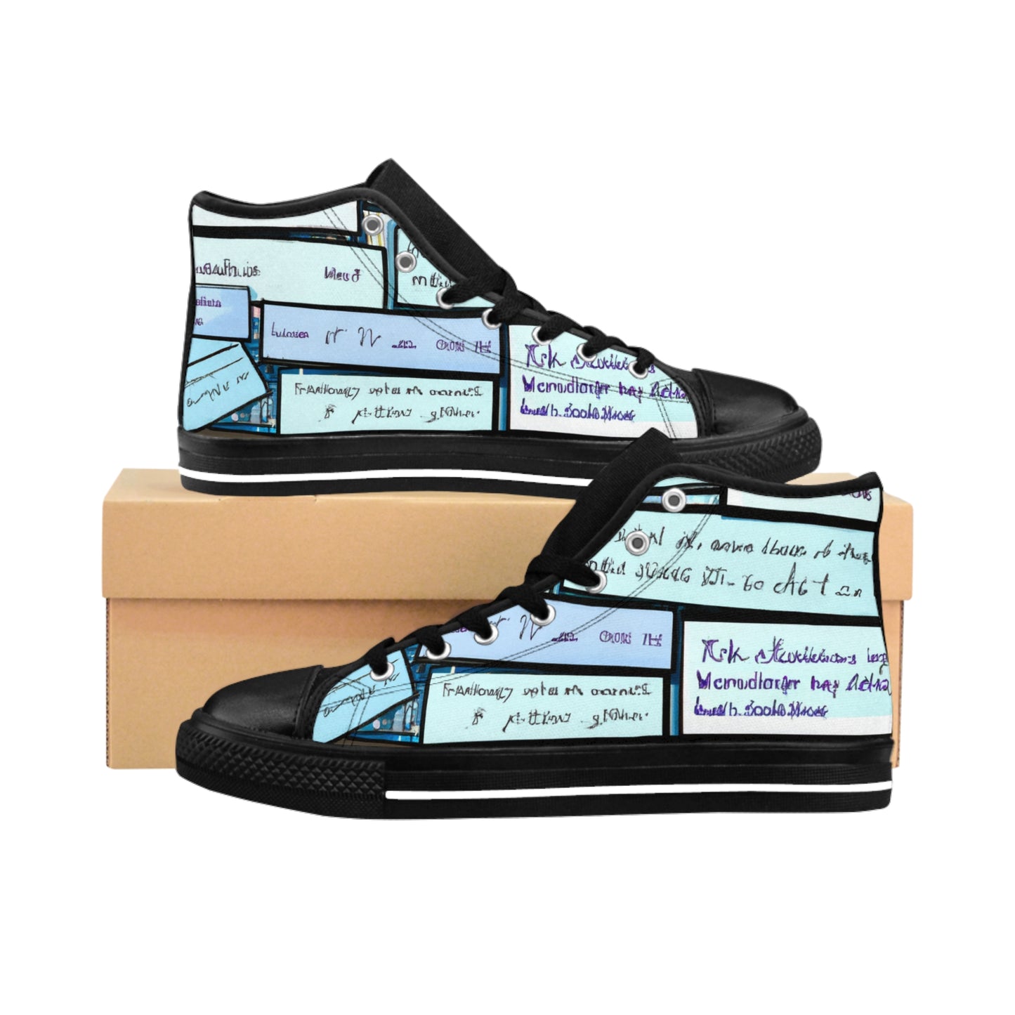 .

Fjorga the Shoemaker - Comic Book Hi Tops