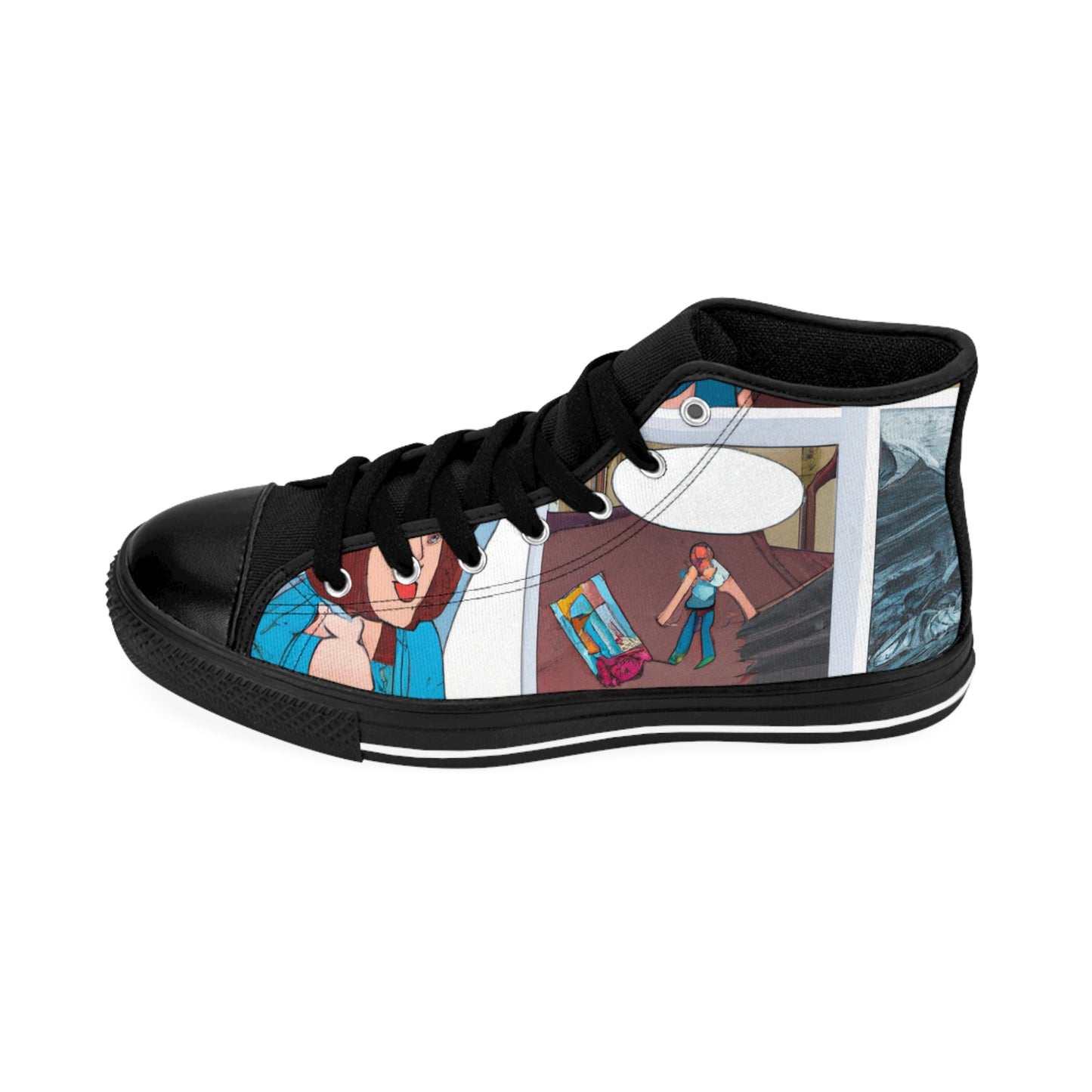 .

Ilario da Milano - Comic Book Hi Tops