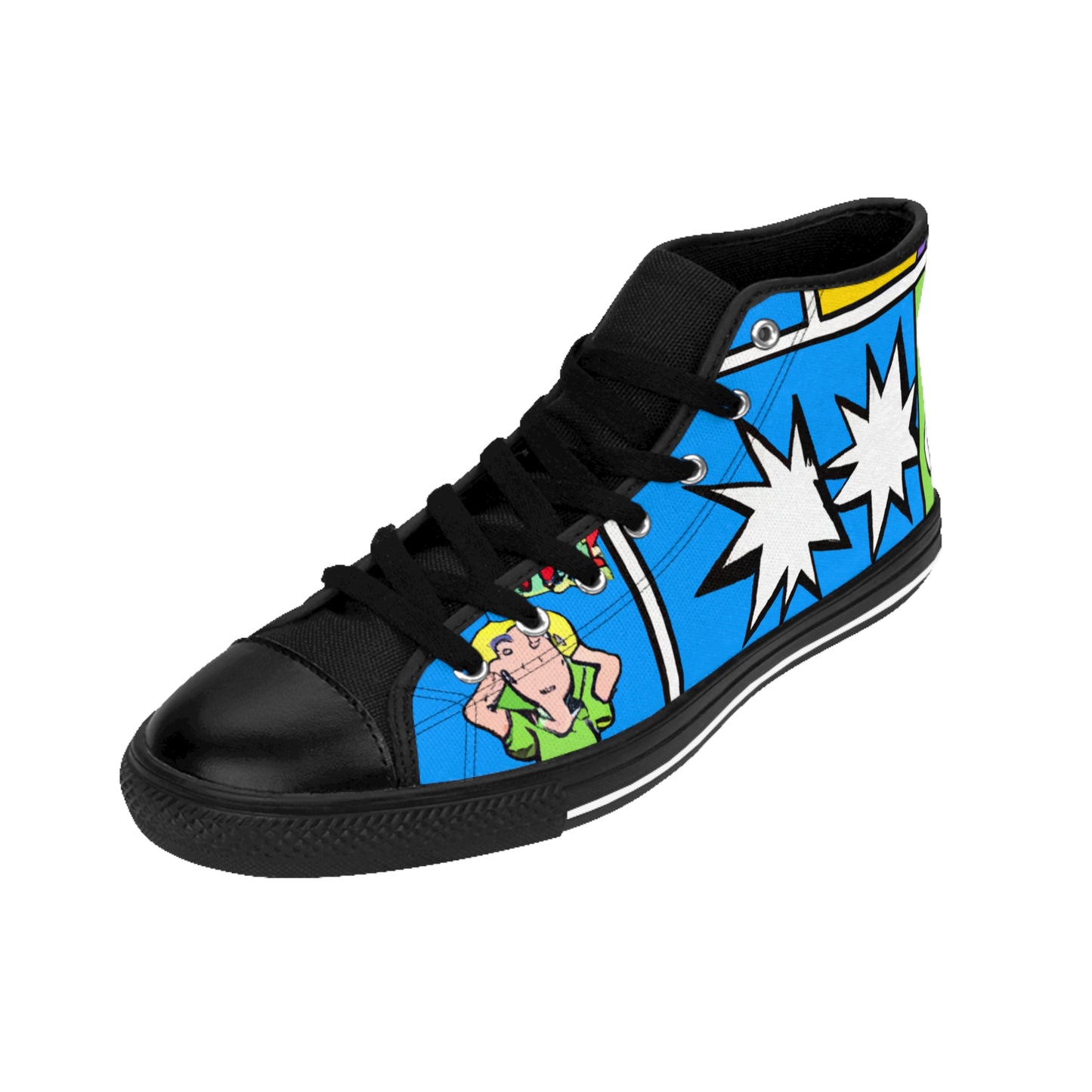 .

Gaufrida the Footgearmaker - Comic Book Hi Tops