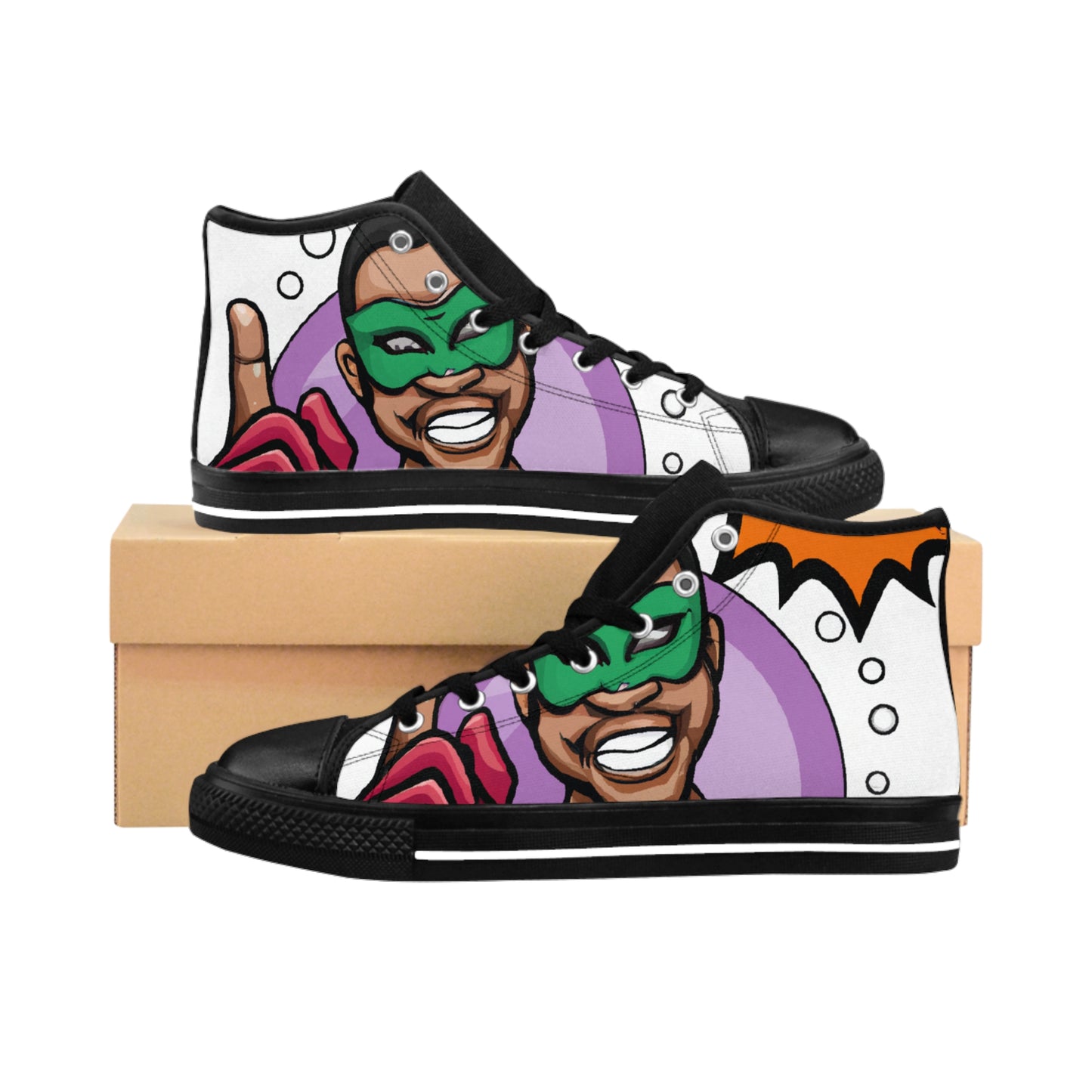 Fletcher de Boismont - Comic Book Hi Tops