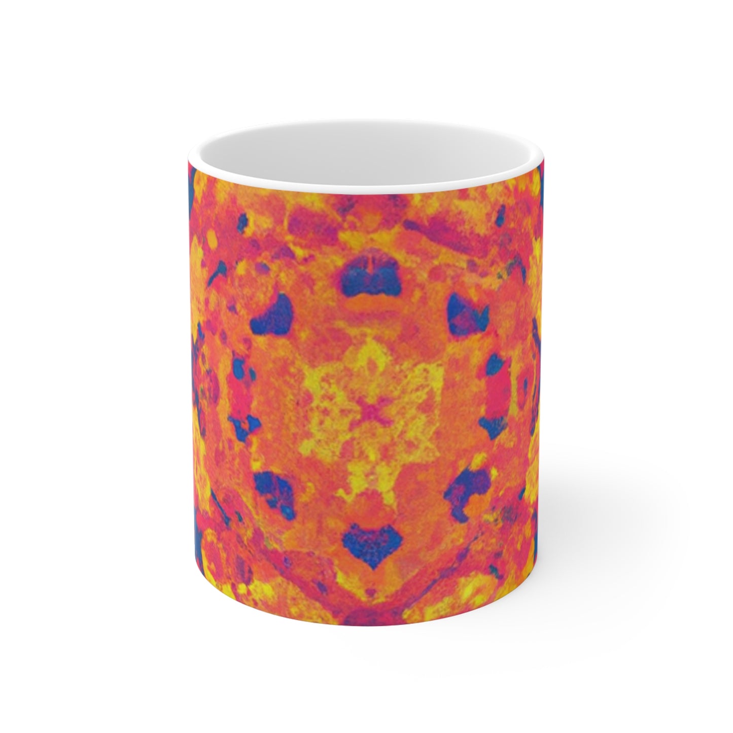 Joe's Java - Psychedelic Coffee Cup Mug 11 Ounce