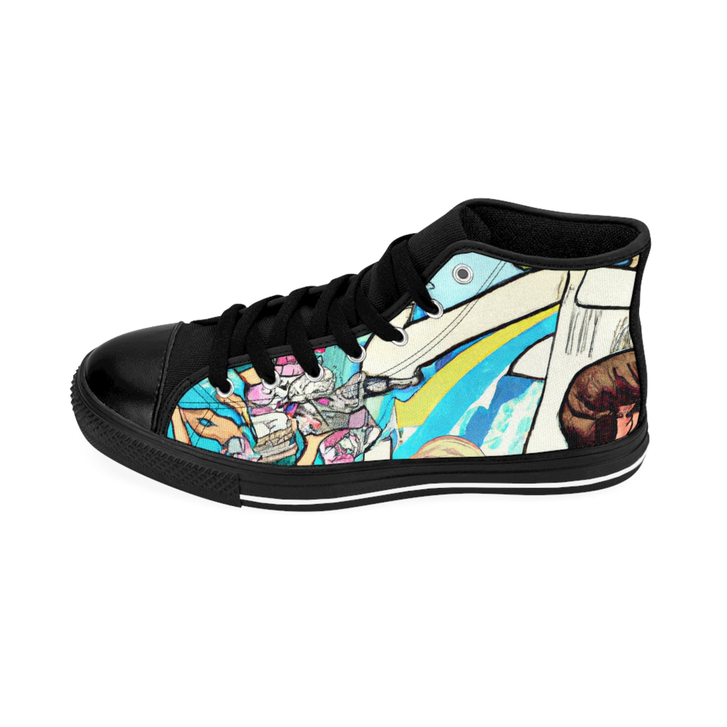 Sir Roger de Cypresswords - Comic Book Hi Tops