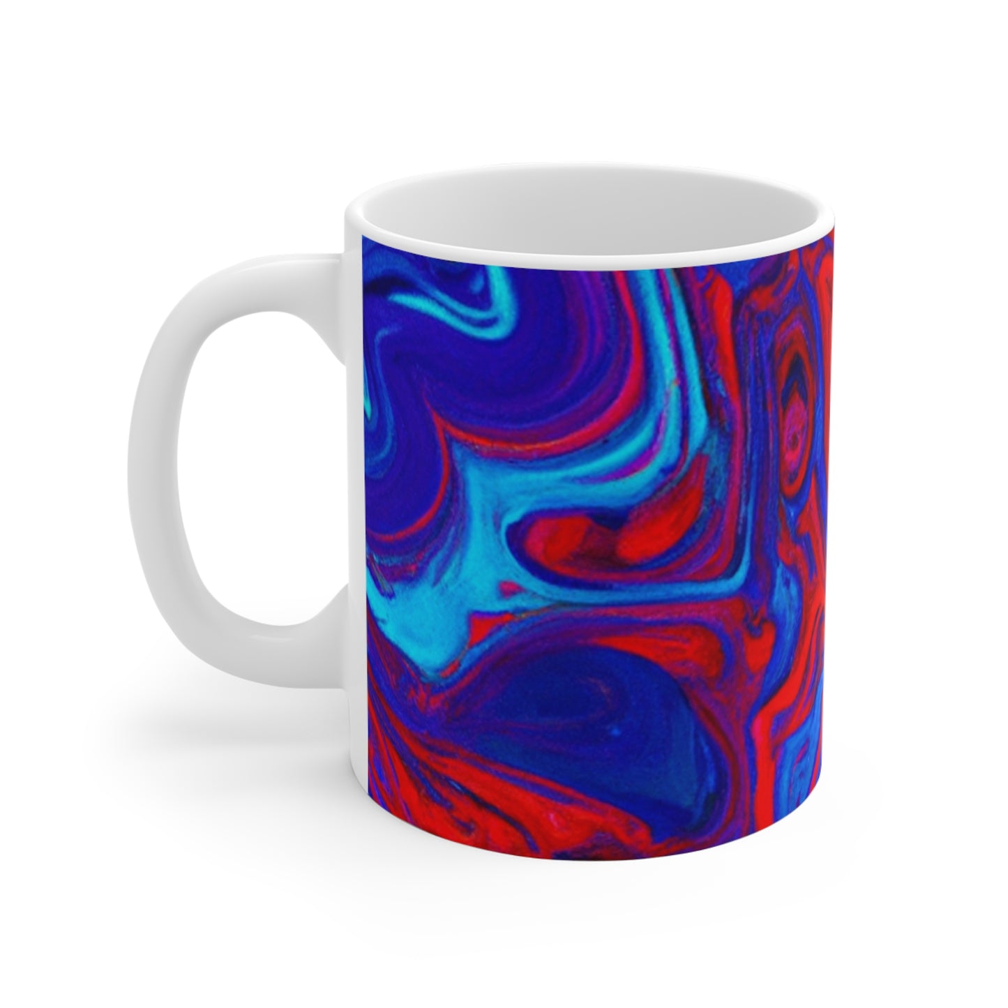 Java Joe's Coffee Roasting Co. - Psychedelic Coffee Cup Mug 11 Ounce