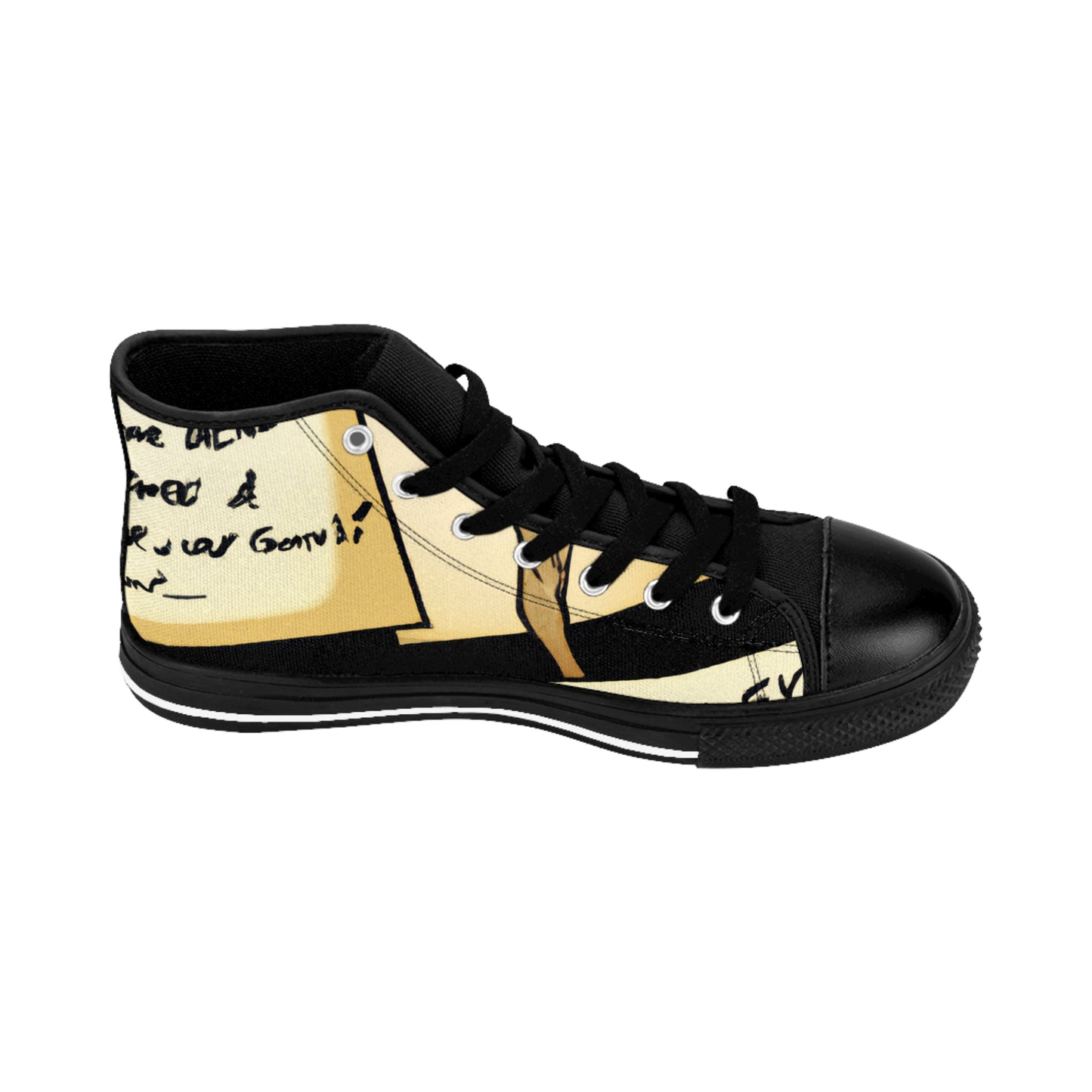 Aleksandr de LaBelle - Comic Book Hi Tops