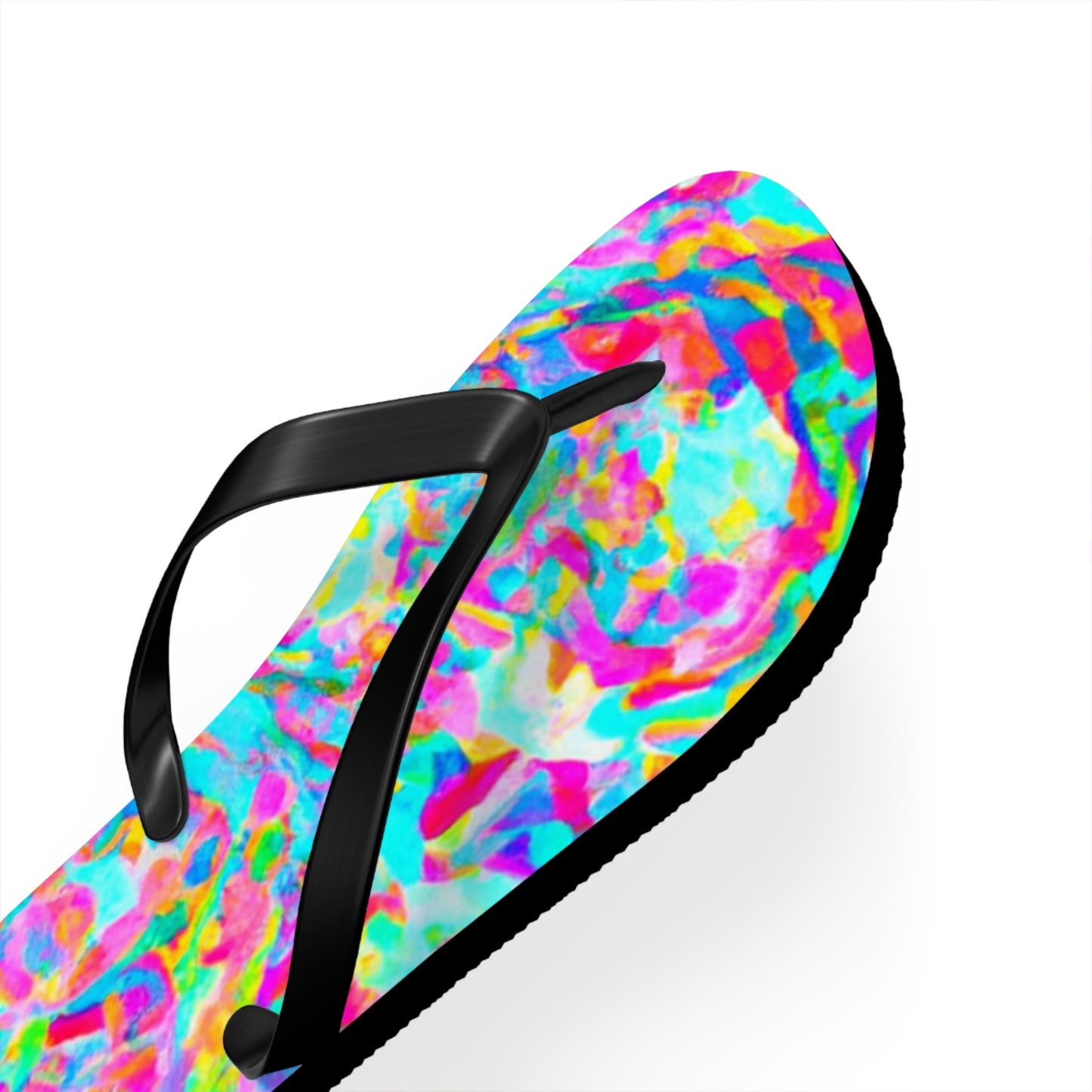 Adele's Shoemaker - Psychedelic Trippy Flip Flop Beach Sandals