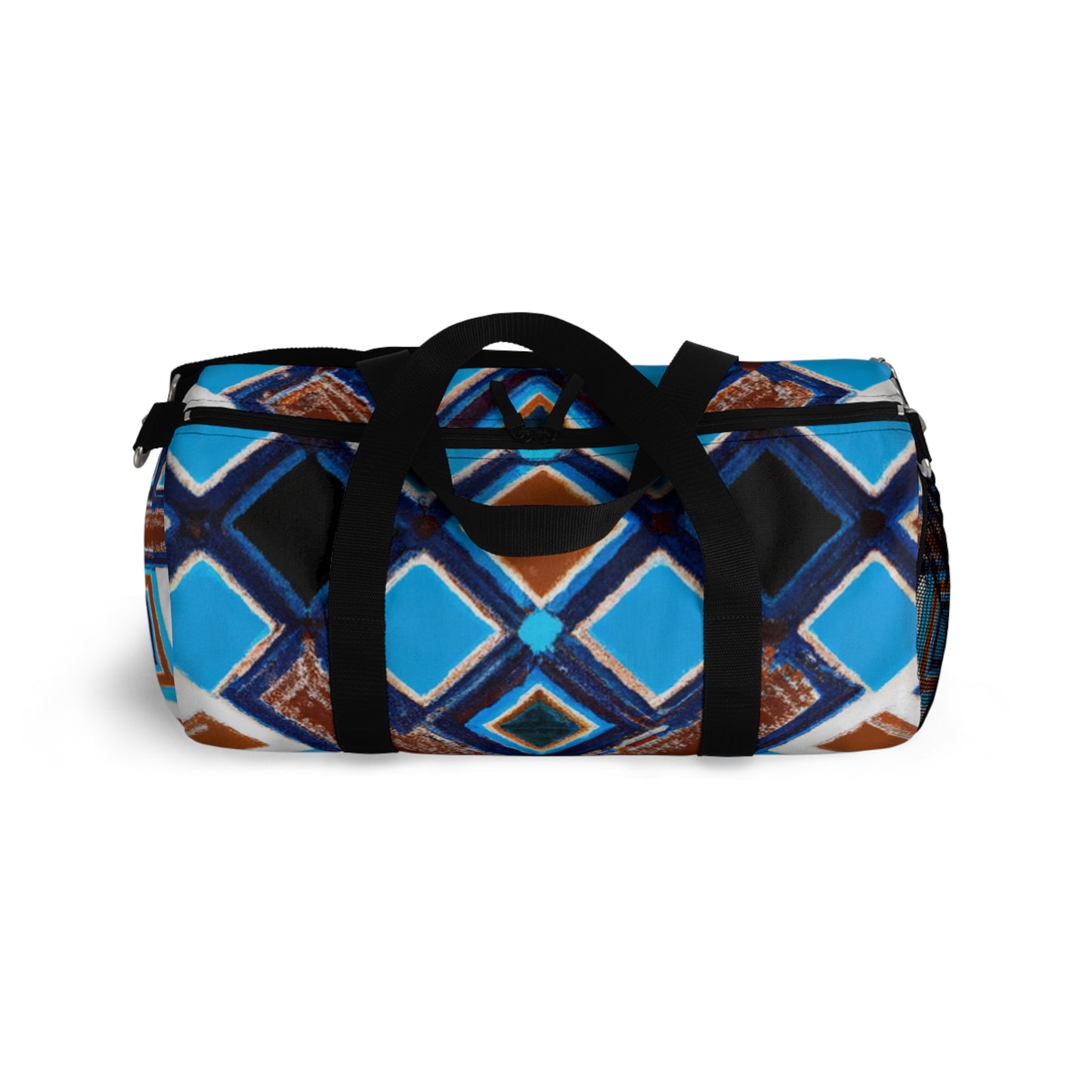 Harriett Walkerwood - Geometric Pattern Duffel Travel Gym Luggage Bag