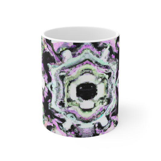 Delilah's Diner Blend - Psychedelic Coffee Cup Mug 11 Ounce