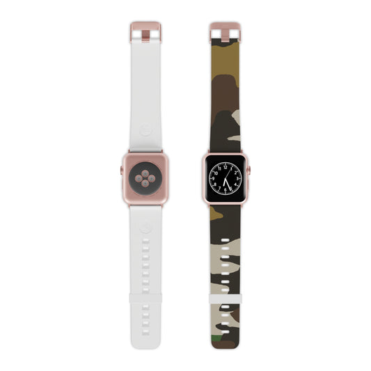 Gertelda Von Gunnsqvist - Camouflage Apple Wrist Watch Band