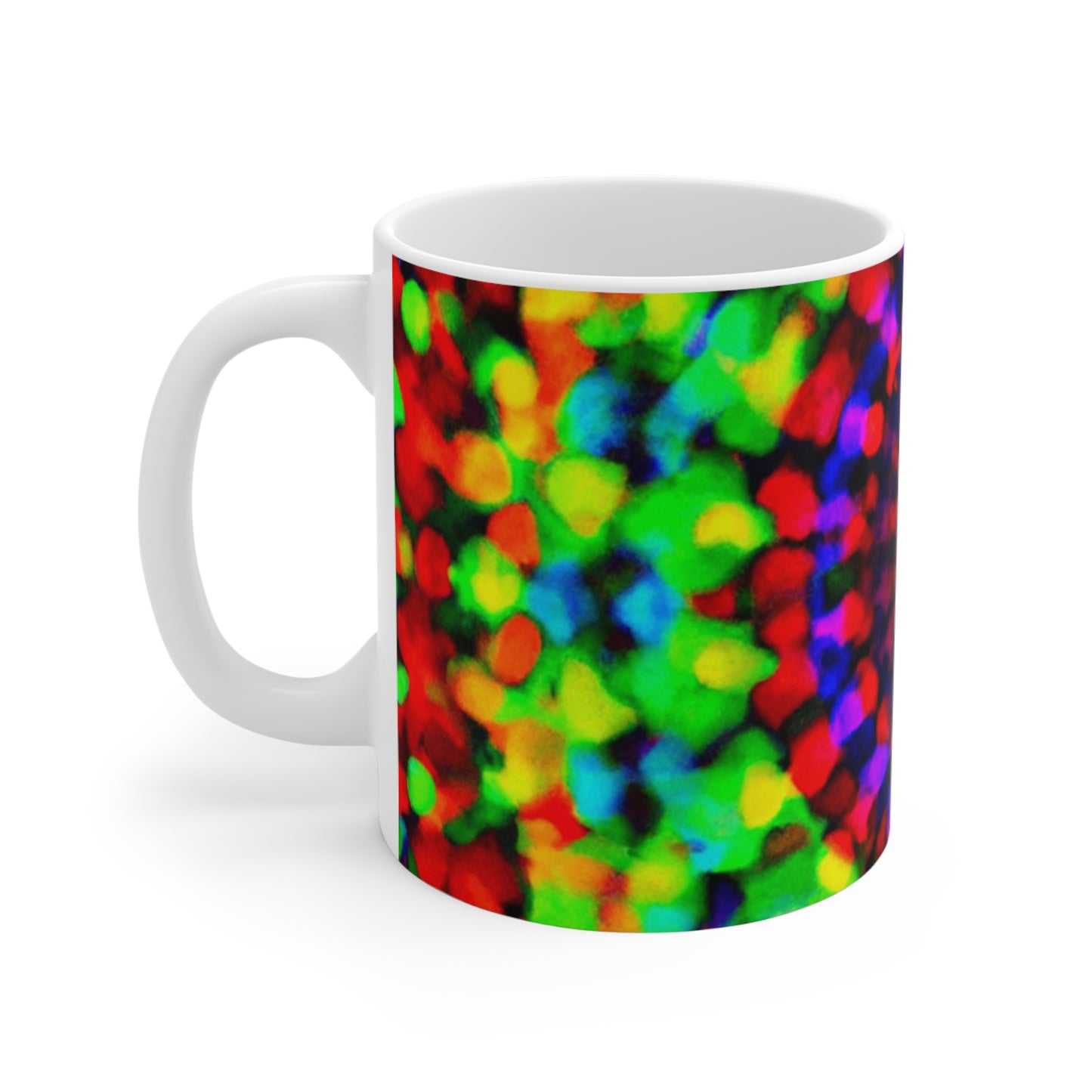 Perk Avenue Roasters - Psychedelic Coffee Cup Mug 11 Ounce