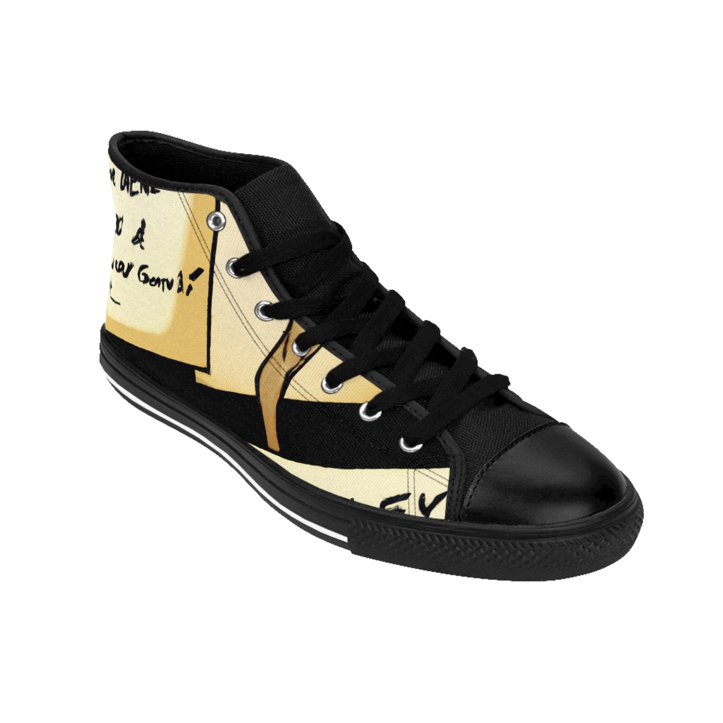 Aleksandr de LaBelle - Comic Book Hi Tops