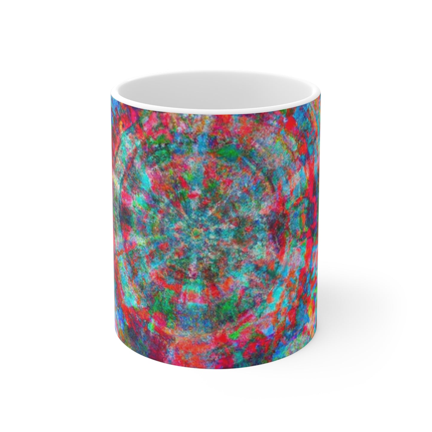 Vernon's Gourmet Coffee - Psychedelic Coffee Cup Mug 11 Ounce