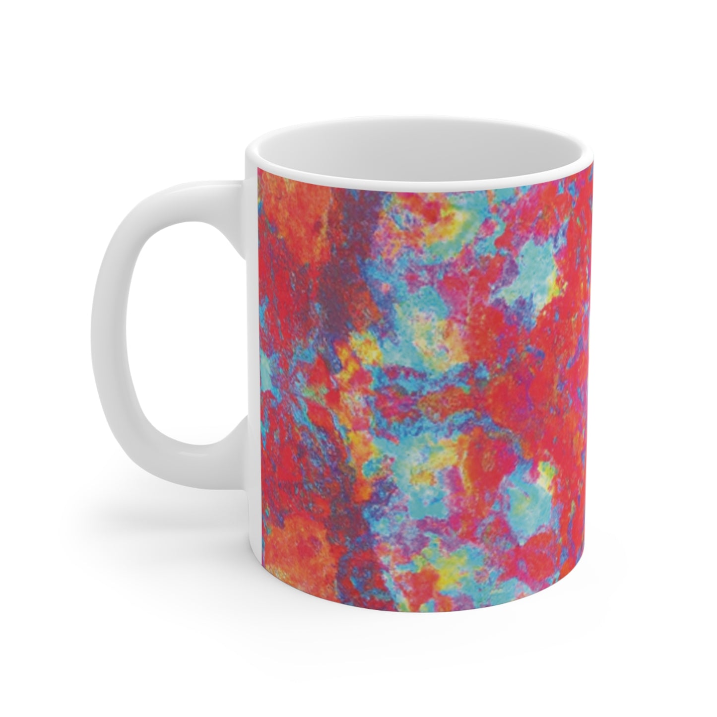 Carmen's Classic Coffee - Psychedelic Coffee Cup Mug 11 Ounce