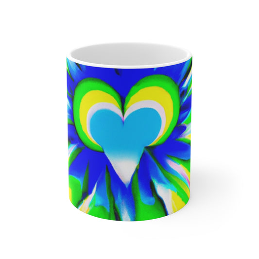 Hazel Java - Psychedelic Coffee Cup Mug 11 Ounce