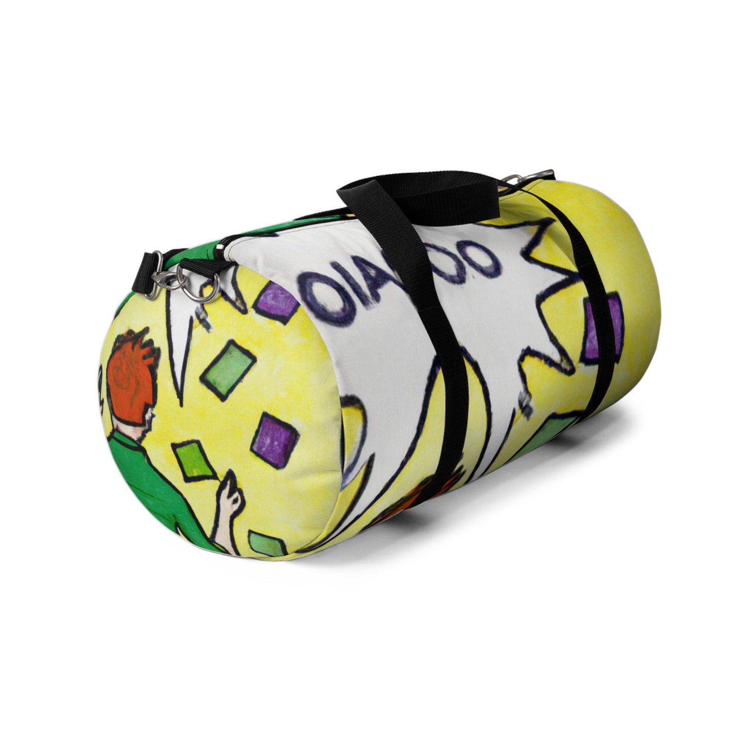 Meredith Coldsmith Luxury Bags - Comic Book Duffel Bag