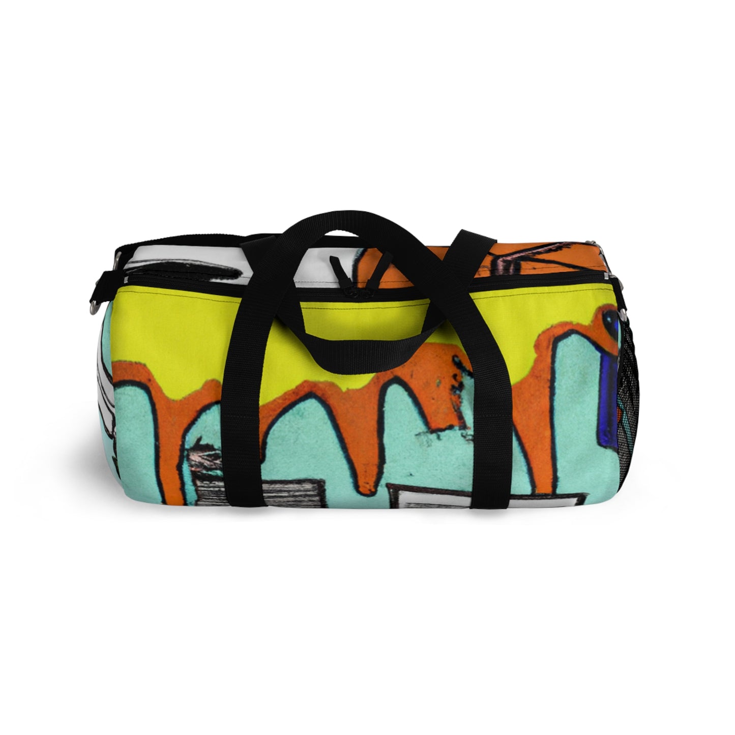 Luxantonio Burberry - Comic Book Duffel Bag