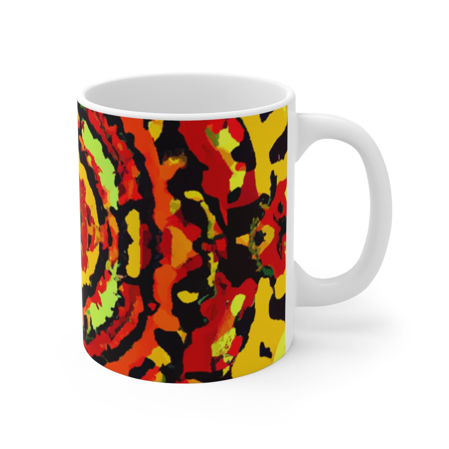 The Coffee Baron of Brooklyn - Psychedelic Coffee Cup Mug 11 Ounce