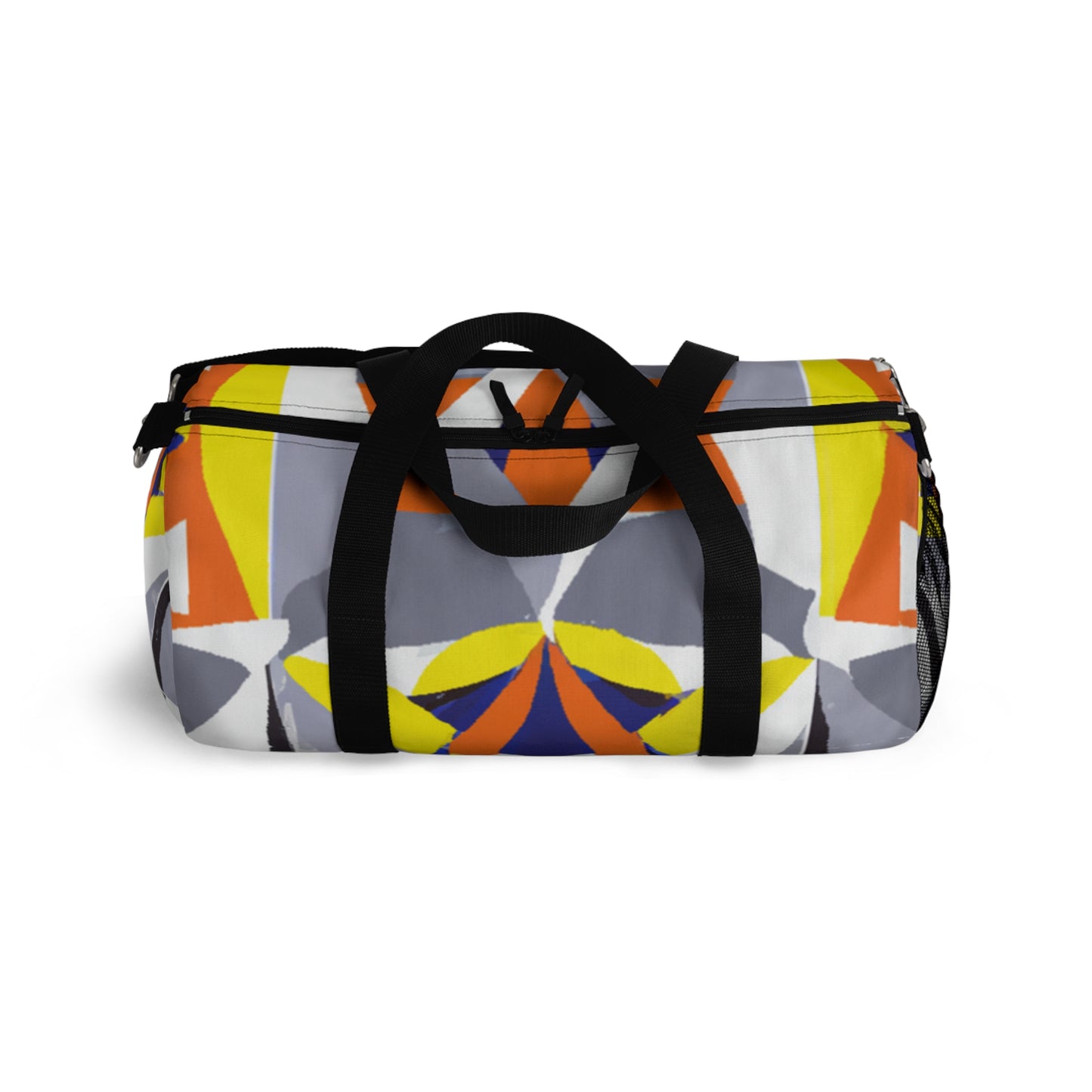 Jane Mathson - Geometric Pattern Duffel Travel Gym Luggage Bag