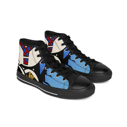 .

Dameilla de la Croix - Comic Book Hi Tops