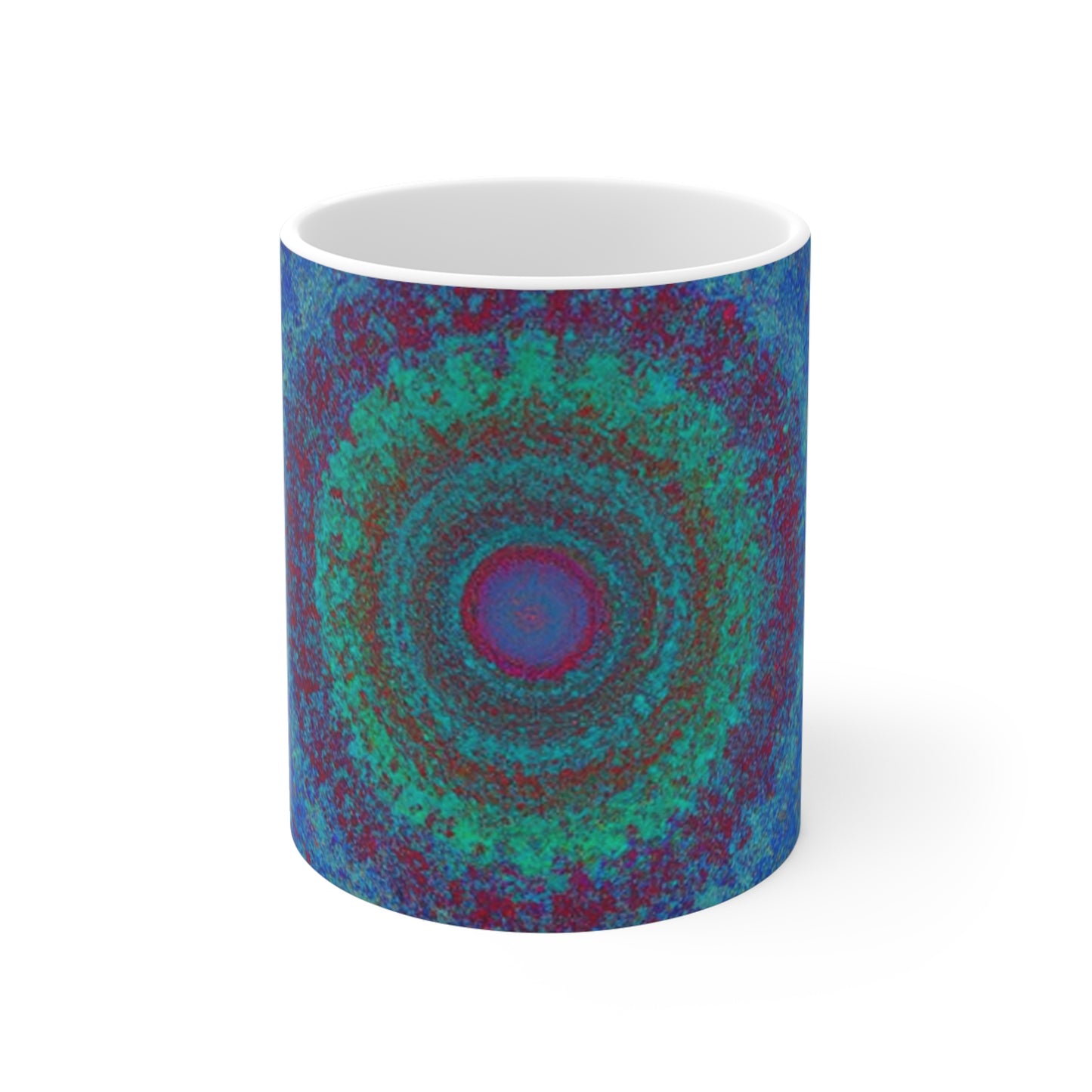 Dottie's Coffee - Psychedelic Coffee Cup Mug 11 Ounce