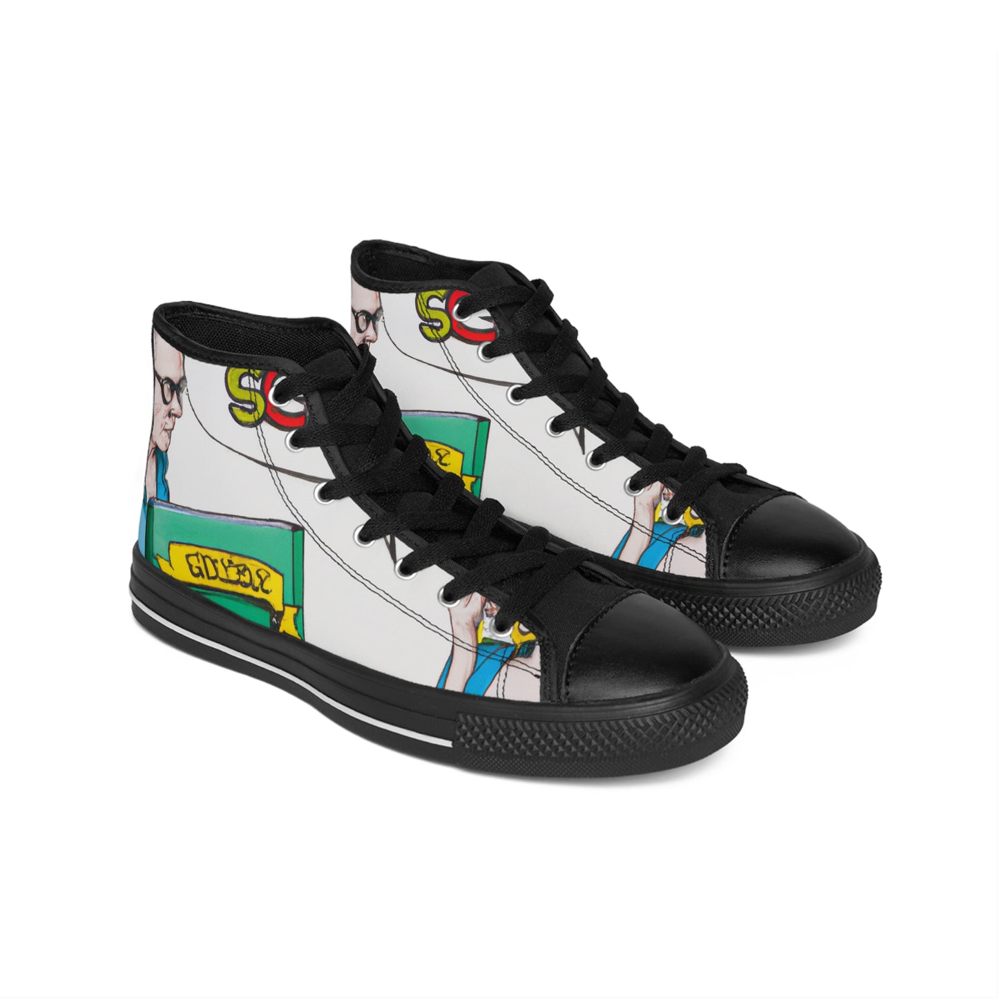 .

Lord Keiran of Colchester - Comic Book Hi Tops