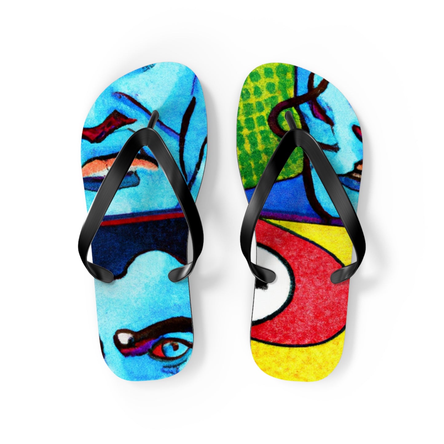 Dark Demigod Crusader - Comics Collector Flip Flop Beach Sandals