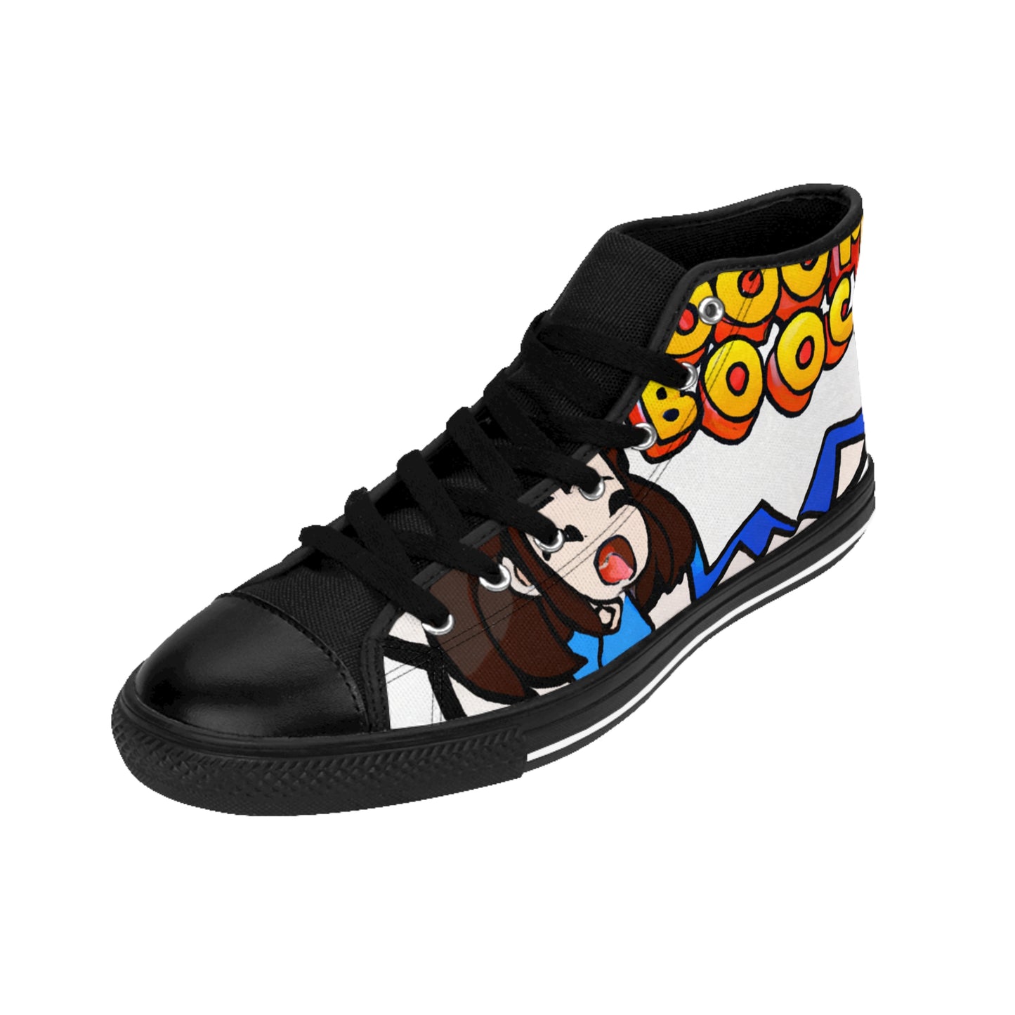 Sir Zander de Rothchild - Comic Book Hi Tops