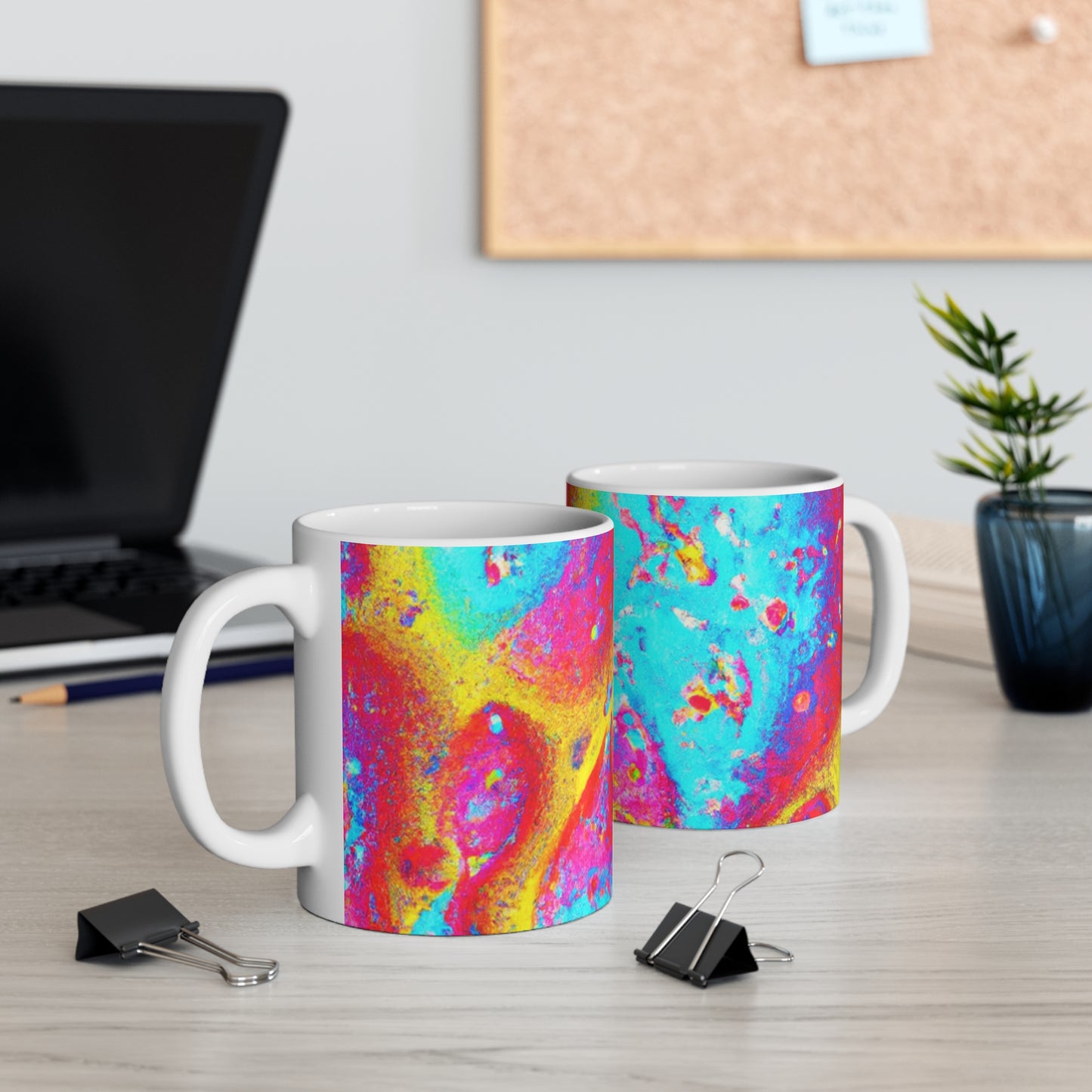 Jack's Java - Psychedelic Coffee Cup Mug 11 Ounce