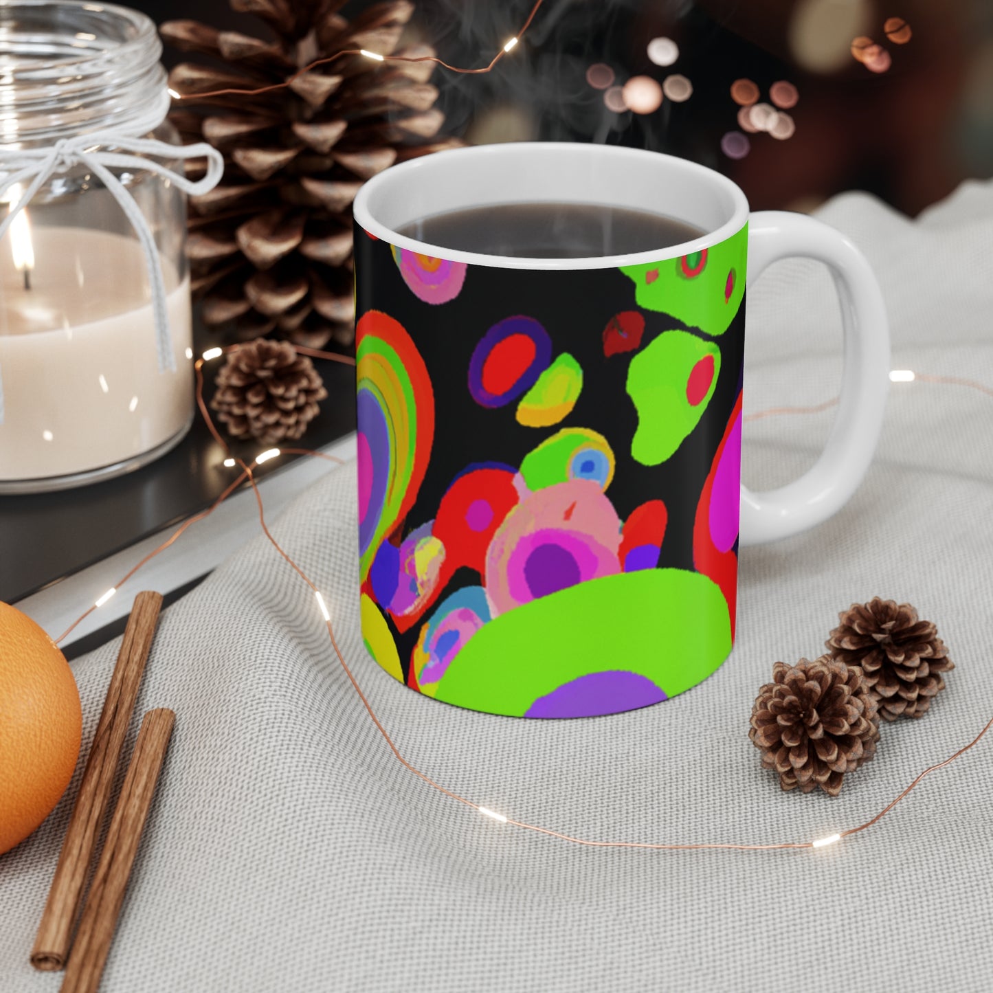 Perry's Perky Potions - Psychedelic Coffee Cup Mug 11 Ounce