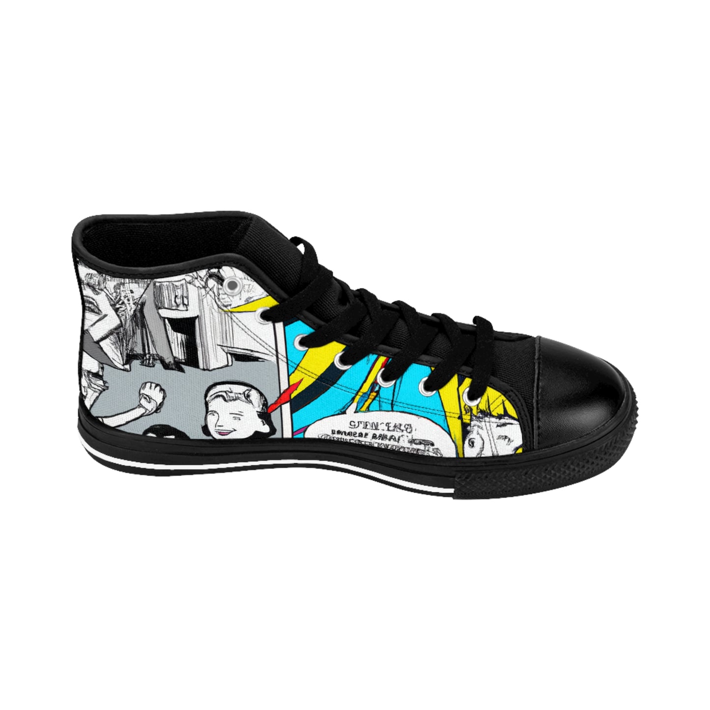 .

Ughmonturius Shoomaker - Comic Book Hi Tops